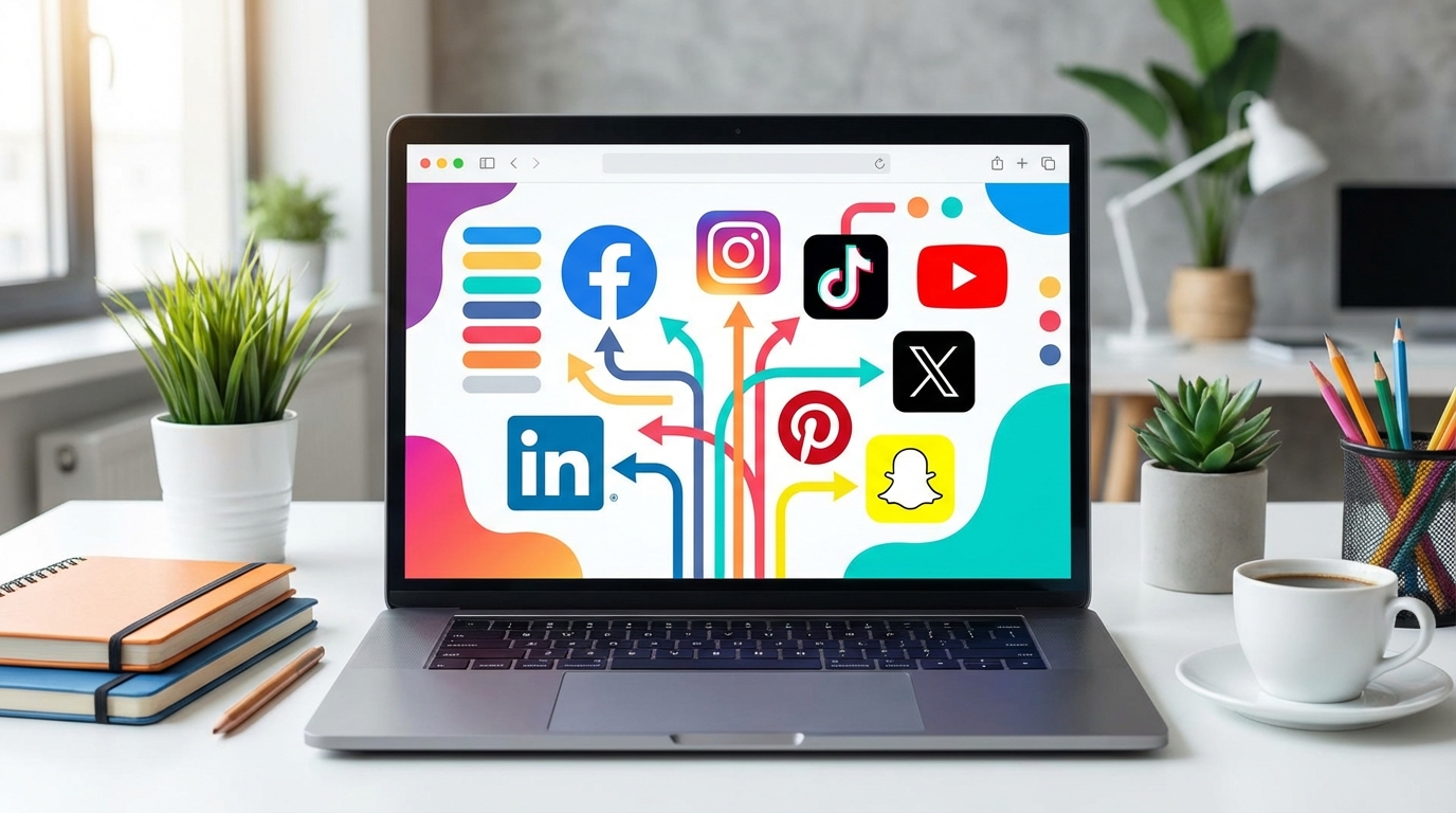 Cross-platform social media promotion strategy