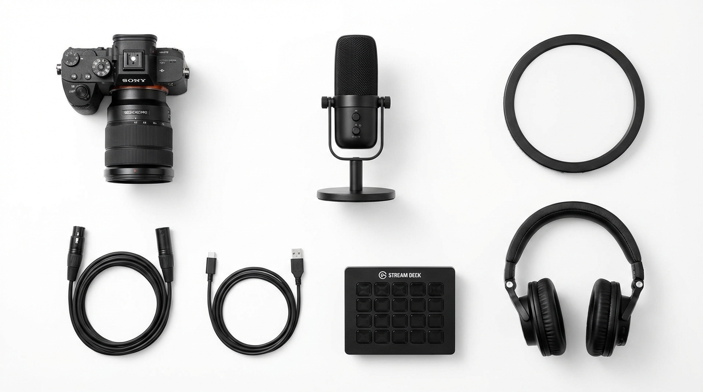 Essential streaming equipment and tools for professional setup