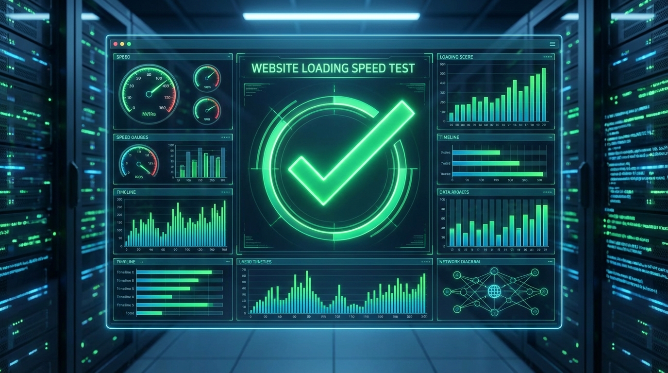 웹사이트 속도 최적화 테스트 결과