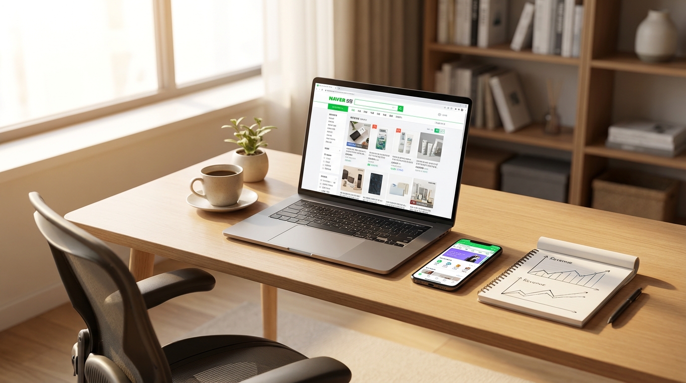 Naver Shopping Connect creator workspace