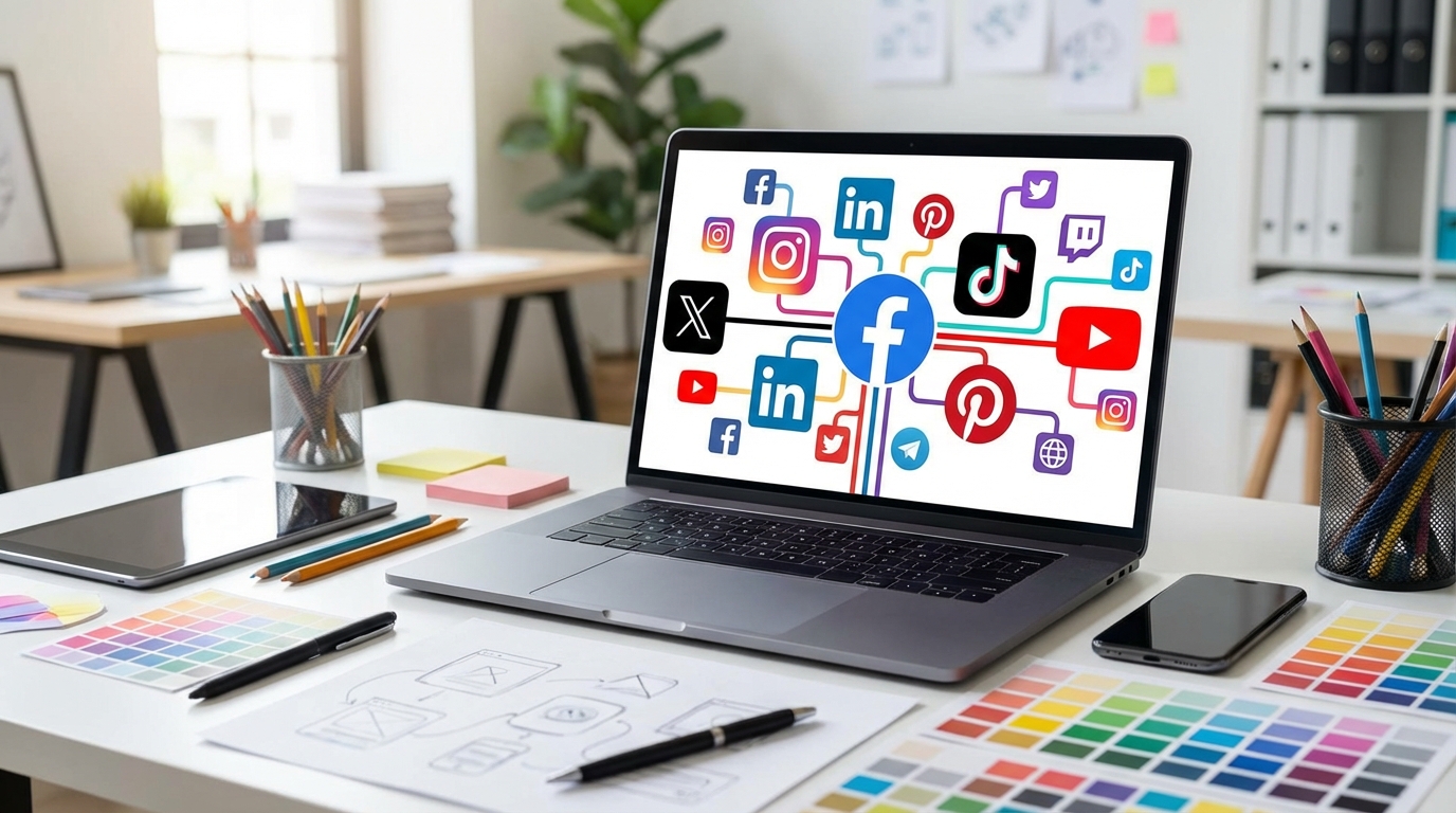 크로스 플랫폼 소셜 미디어 홍보 전략