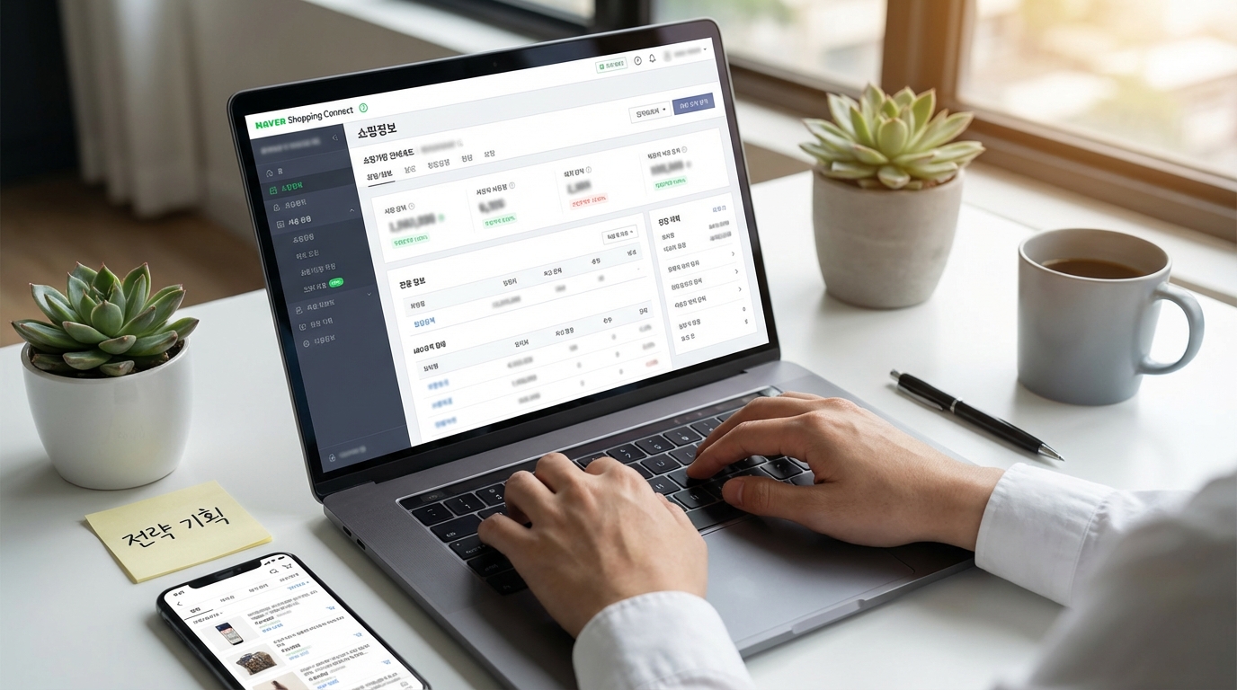네이버 쇼핑 커넥트 계정 설정