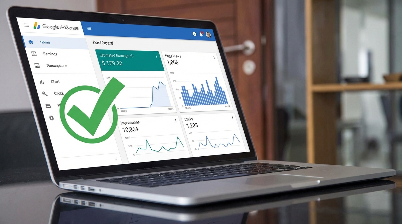 구글 애드센스 승인 대시보드