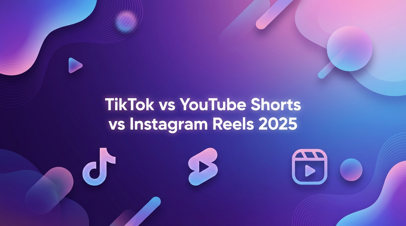 TikTok vs YouTube Shorts vs Instagram Reels 2025: Which Platform Should You Start With?