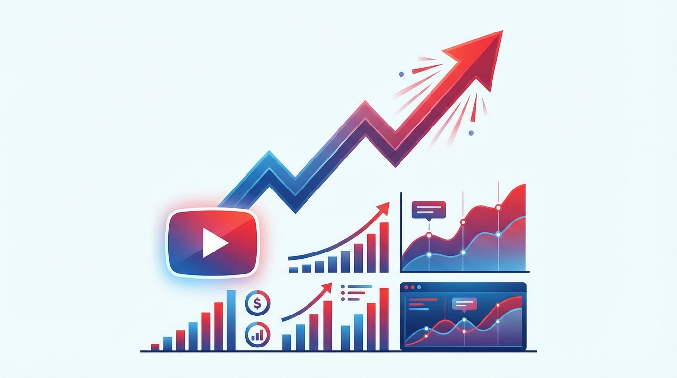 유튜브 채널 성장 분석과 성공 지표