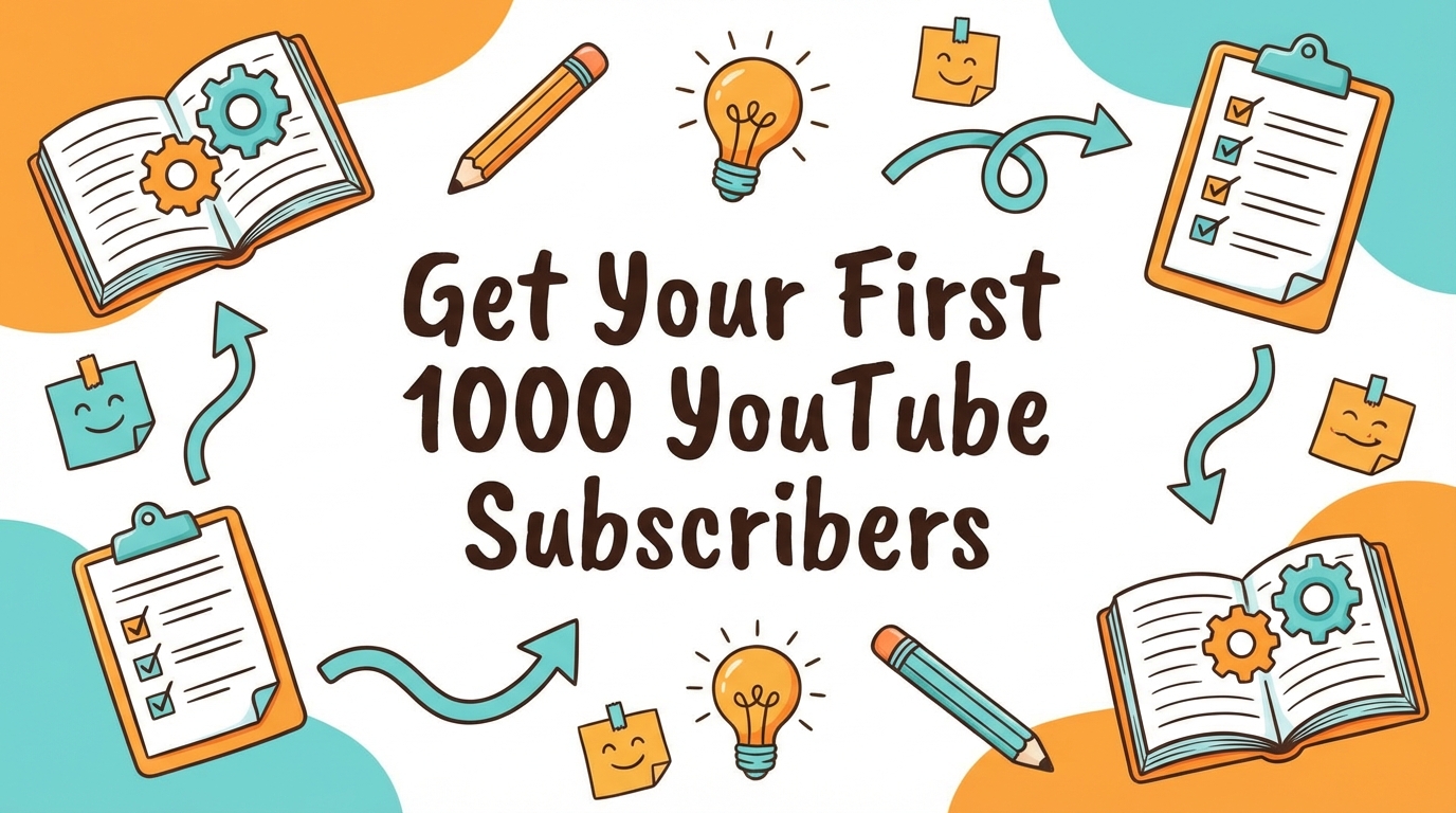 Get Your First 1000 YouTube Subscribers: 10 Actions for Month One
