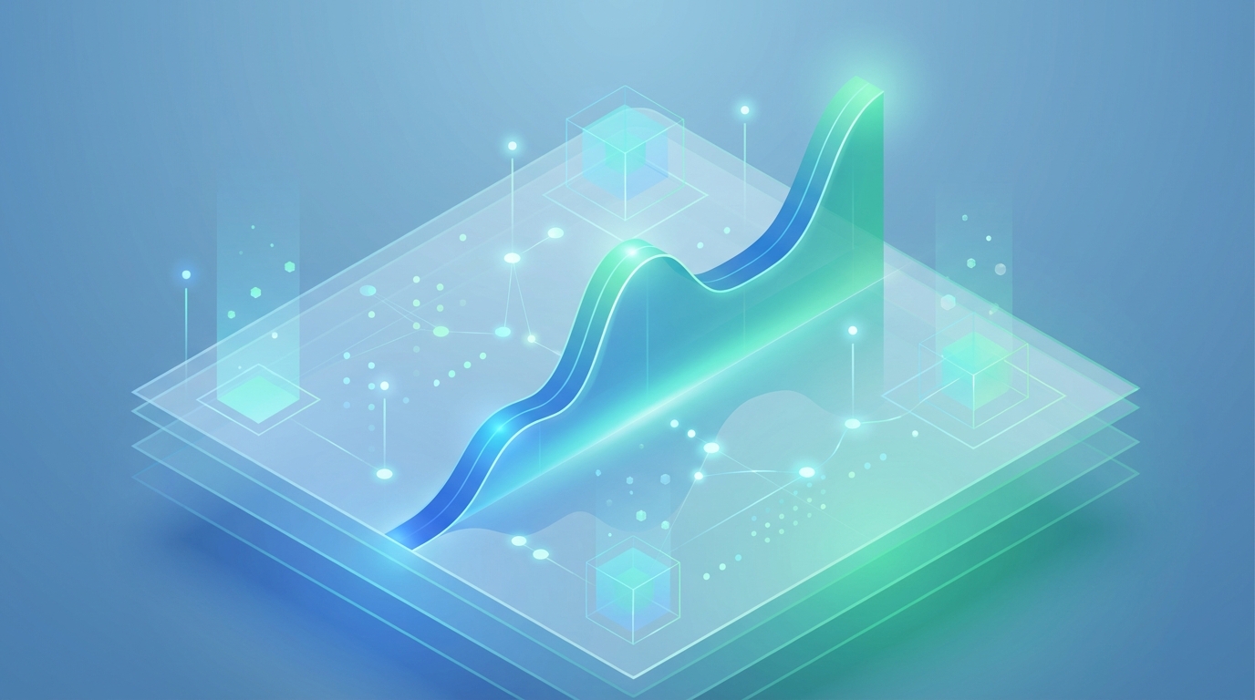 Audience retention curve visualization