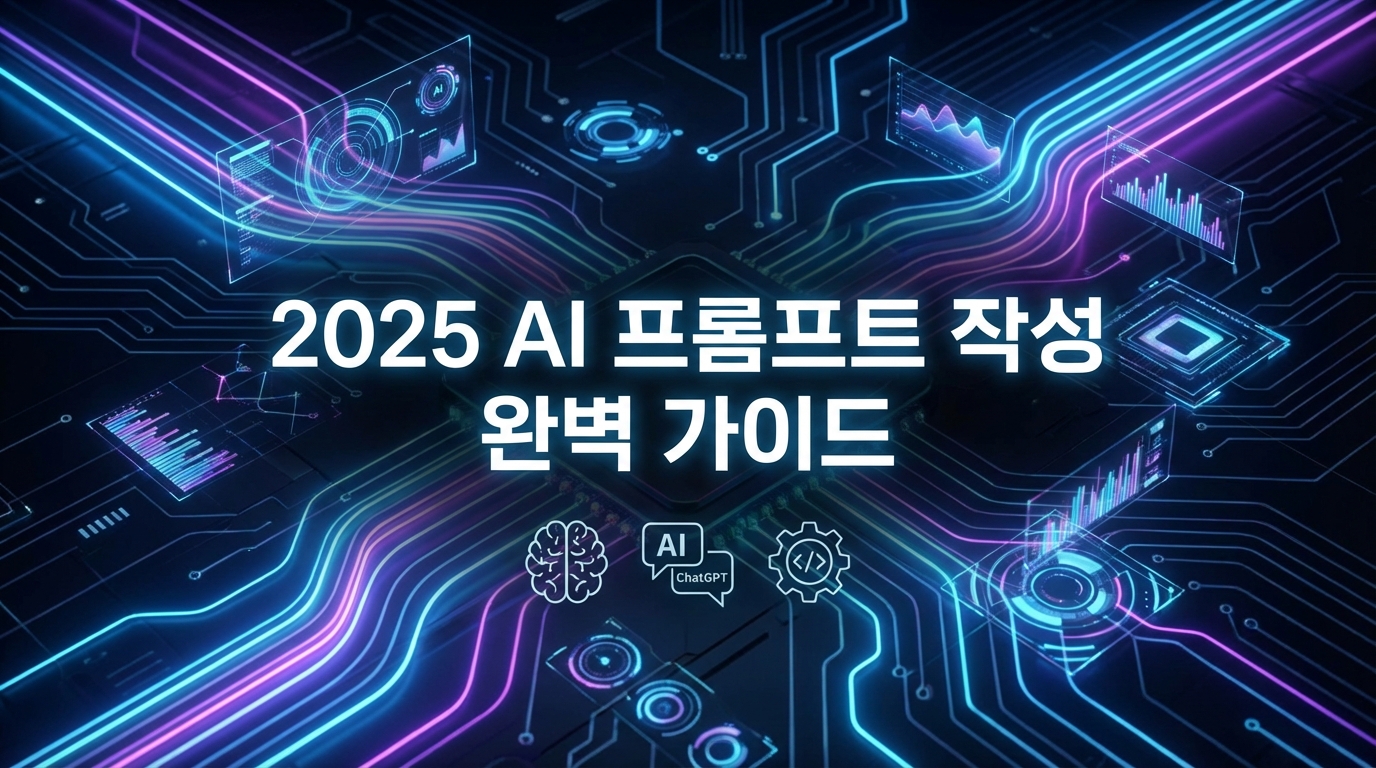 2025 AI 프롬프트 작성 완벽 가이드: 전문가들이 쓰는 10가지 실전 노하우